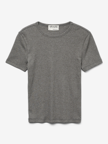 Vero Moda AWIRWINA Top -Medium Grey Melange - 10329978