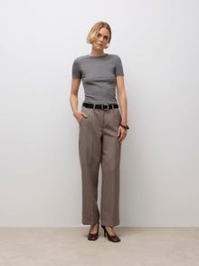 Vero Moda AWIRWINA Top -Medium Grey Melange - 10329978