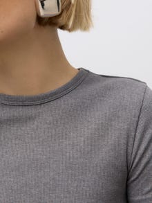 Vero Moda AWIRWINA Top -Medium Grey Melange - 10329978