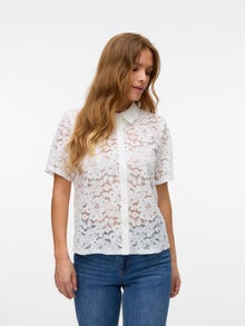 Vero Moda VMHONEY Hemd -Snow White - 10330056