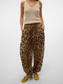 Vero Moda VMROXANNE Mid rise Trousers -Ermine - 10330174