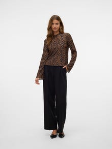 Vero Moda VMWILHELMINA Top -Chocolate Torte - 10330178