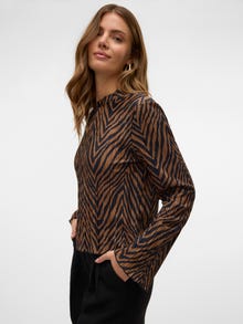 Vero Moda VMWILHELMINA Top -Chocolate Torte - 10330178