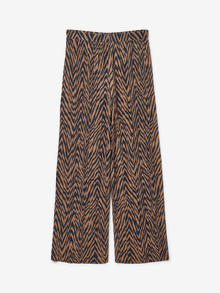 Vero Moda VMWILHELMINA High waist Broek -Chocolate Torte - 10330183