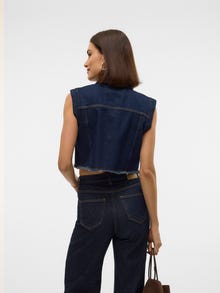 Vero Moda VMTABITHA Denimvest -Dark Blue Denim - 10330201