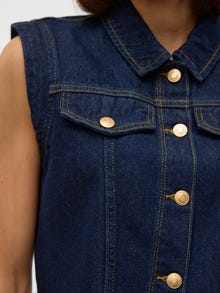 Vero Moda VMTABITHA Denimvest -Dark Blue Denim - 10330201