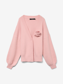 Vero Moda VMCARRIE Cardigan in Maglia -Pink Nectar - 10330209