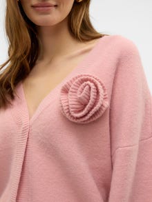 Vero Moda VMCARRIE Cardigan in Maglia -Pink Nectar - 10330209