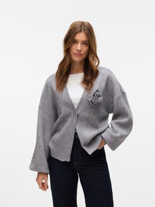 Vero Moda VMCARRIE Neuletakit -Light Grey Melange - 10330209
