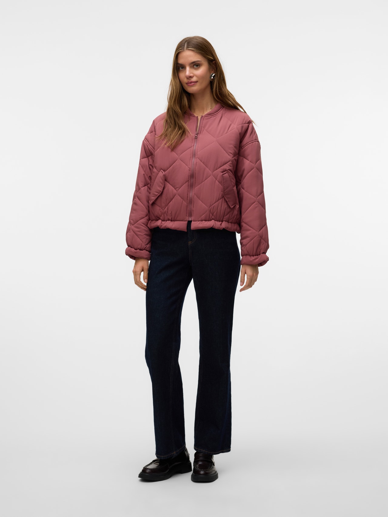 JJXX - Giacca bomber effetto lana grigio con colletto | ASOS JJXX - Giacca bomber effetto lana grigio con colletto | ASOS