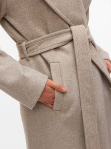 Vero Moda VMANNE Frakke -Silver Mink - 10330238