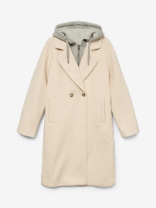 Vero Moda VMANNYANINA Mantel -Oatmeal - 10330242