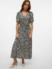 Vero Moda VMALBA Midikjole -Black - 10330301