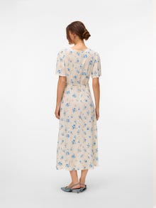 Vero Moda VMALBA Vestito midi -Birch - 10330301