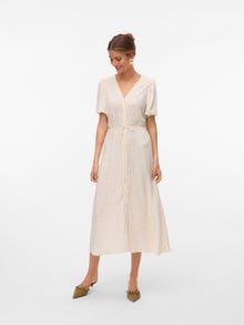 Vero Moda VMALBA Midi-jurk -Birch - 10330301