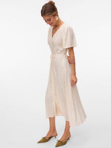 Vero Moda VMALBA Midi-jurk -Birch - 10330301