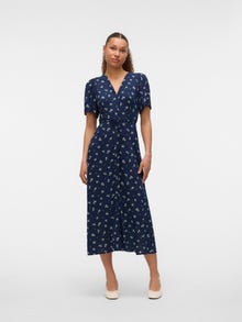 Vero Moda VMALBA Midi dress -Navy Blazer - 10330301