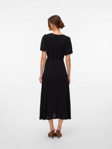 Vero Moda VMALBA Midikjole -Black - 10330301