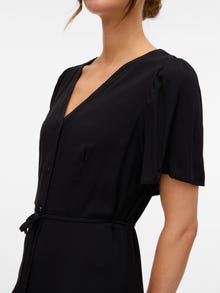 Vero Moda VMALBA Midikjole -Black - 10330301