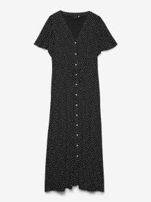 Vero Moda VMALBA Midikjole -Black - 10330301