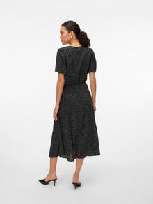 Vero Moda VMALBA Midikjole -Black - 10330301