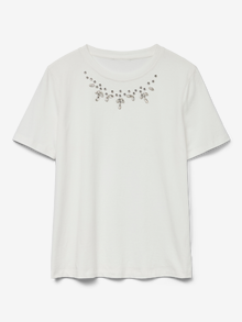 Vero Moda VMSIF T-shirt -Snow White - 10330329