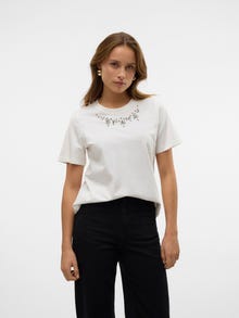 Vero Moda VMSIF T-shirt -Snow White - 10330329