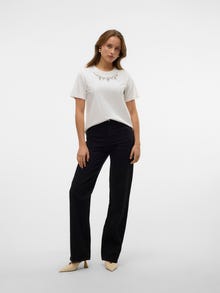 Vero Moda VMSIF T-shirt -Snow White - 10330329