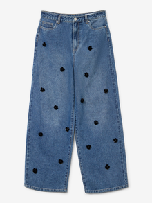 Vero Moda Avaram lõige Keskmine värvel Teksad -Medium Blue Denim - 10330369