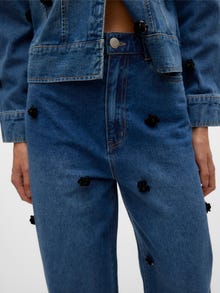 Vero Moda Avaram lõige Keskmine värvel Teksad -Medium Blue Denim - 10330369