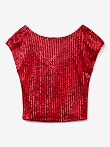 Vero Moda SNCHEER Top -High Risk Red - 10330378