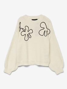 Vero Moda VMYLVA Pullover -Birch - 10330407