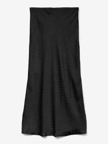 Vero Moda VMLISA Medelhög midja Lång kjol -Black - 10330425