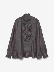 Vero Moda SNFRIDA Top -Dark Gull Gray - 10330441
