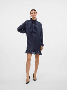 Vero Moda SNFRIDA Kort kjole -Navy Blazer - 10330444