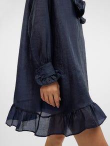 Vero Moda SNFRIDA Kort kjole -Navy Blazer - 10330444