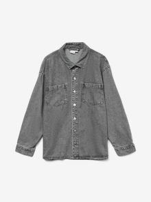 Vero Moda VMJENNIE Denim shirt -Medium Grey Denim - 10330453