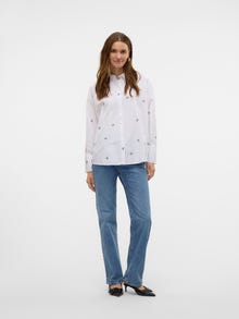 Vero Moda VMSOPHIA Shirt -Bright White - 10330460