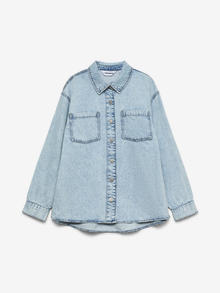 Vero Moda SNLENA Shacket -Light Blue Denim - 10330463