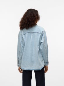 Vero Moda SNLENA Shacket -Light Blue Denim - 10330463