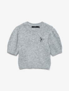 Vero Moda VMNOVA Trøje -Medium Grey Melange - 10330467