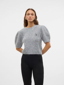 Vero Moda VMNOVA Trøje -Medium Grey Melange - 10330467
