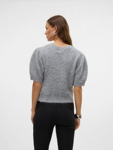 Vero Moda VMNOVA Pullover -Medium Grey Melange - 10330467