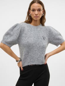 Vero Moda VMNOVA Trøje -Medium Grey Melange - 10330467