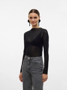 Vero Moda SNSHIMMER Top -Black - 10330492