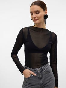 Vero Moda SNSHIMMER Top -Black - 10330492