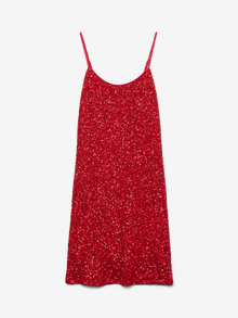 Vero Moda SNHANNAH Lyhyt mekko -High Risk Red - 10330497