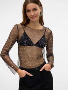 Vero Moda VMBERRY Top -Black - 10330505