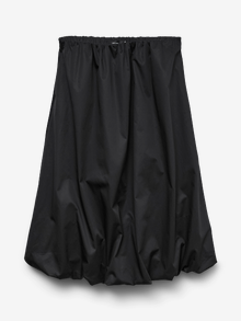 Vero Moda VMMELLI Mid waist Midi skirt -Black - 10330516