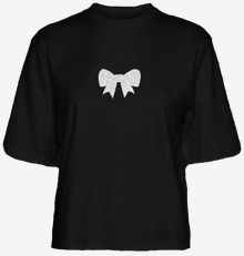 Vero Moda VMBOW T-Shirt -Black - 10330519